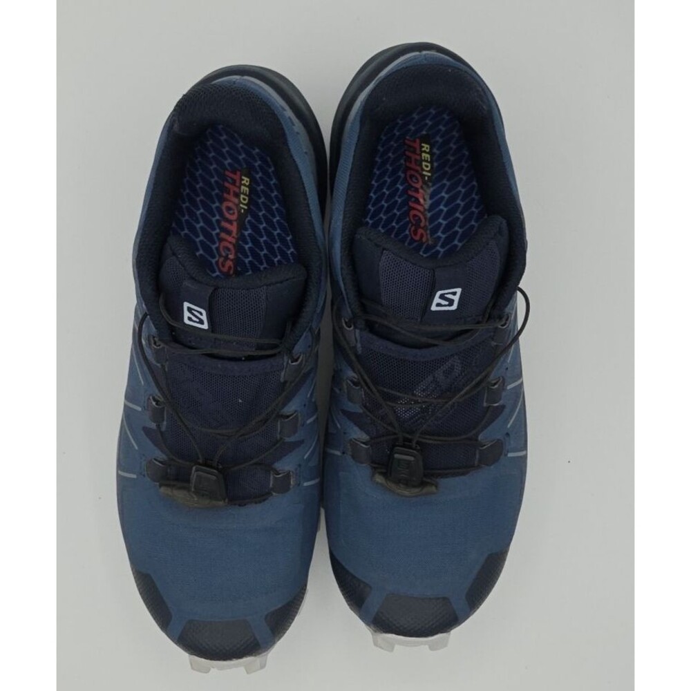 Salomon Speedcross 5 Women's 7 Sargasso Blue Navy Blazer Heather 408012 EUC - Picture 5 of 9